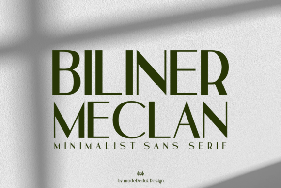 Biliner Meclan: A Modern Font for Campaign Design
