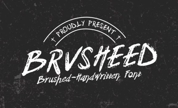 Brvsheed: A Handwritten Font for Creative Projects
