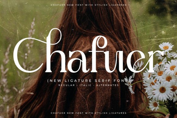 Chafuer: A Serif Font for Elegant Web Design