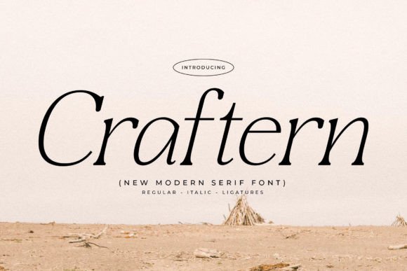 Craftern: A Font for Elegant Branding