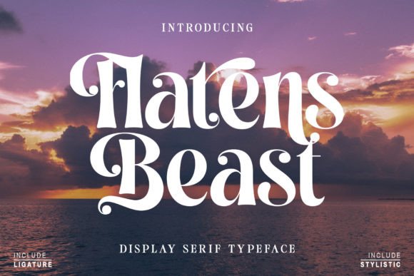 Flatens Beast: A Serif Font for Elegant Design