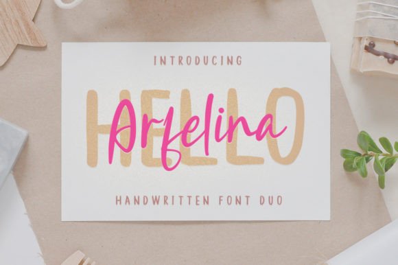 Hello Arfelina: A Modern Script for Creative Projects