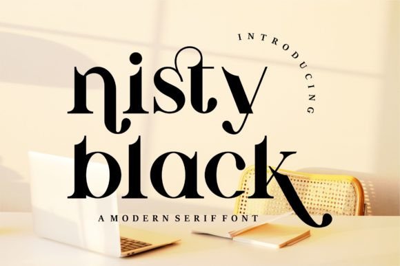 Nisty Black: A Sophisticated Serif Font for Polished Branding