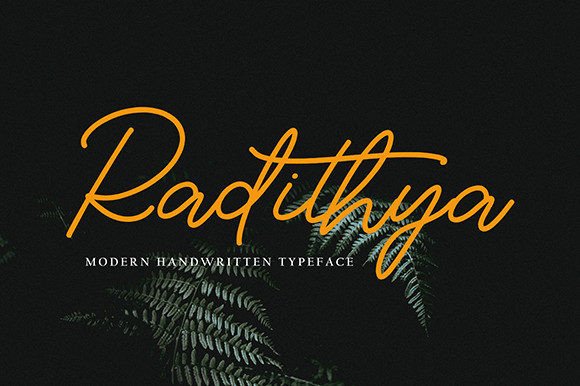 Radithya: A Font That Speaks Volumes