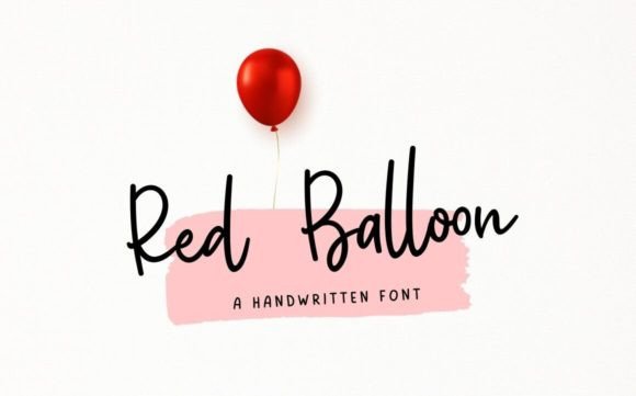 Red Balloon: A Font That Elevates Your Brand