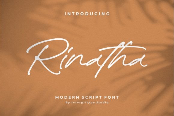 Rinatha: A Bold Handwritten Font for Campaign Headlines