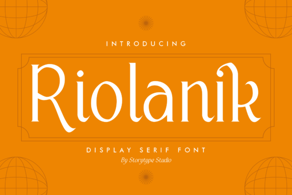 Riolanik Font: Elegant Serif for Editorial Design