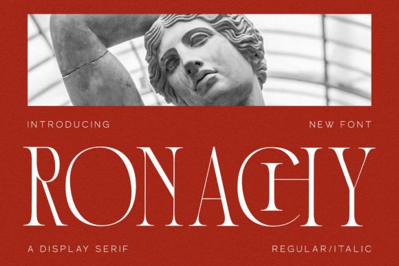 Ronachy Font: Elegant Serif for Crafts