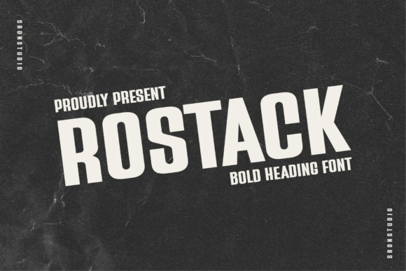Rostack: A Bold Font for Impactful Campaigns