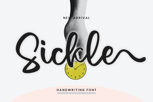 Sickle Font: Modern Handwritten Style