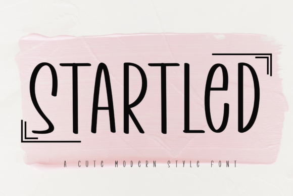 Startled Font: Bold & Eye-Catching