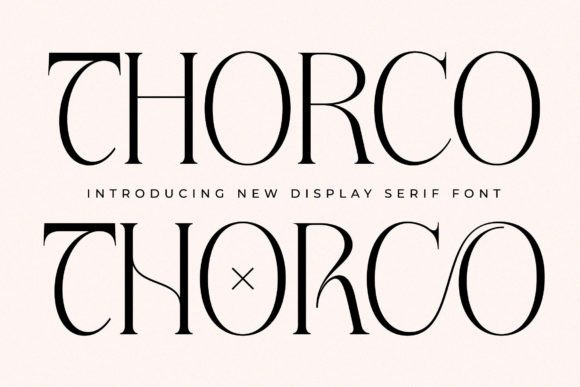 Thorco: A Serif Font for Elegant Design