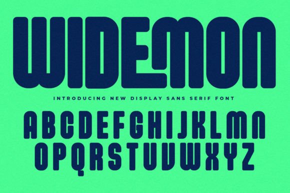 Widemon: A Serif Font for Elegant Web Design