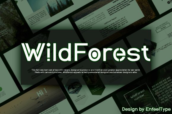 Wildforest is a modern typeface that feels like a breath of fresh air in the world of web design. I first came across it while working on a boutique online store, looking for a font that could bring a sense of nature and authenticity to the brand’s digital presence. The moment I tried Wildforest in the hero section of the homepage, I knew it was something special. Its organic curves and subtle imperfections gave the site a handcrafted feel, making it stand out from the more rigid, machine-like fonts often used in e-commerce.